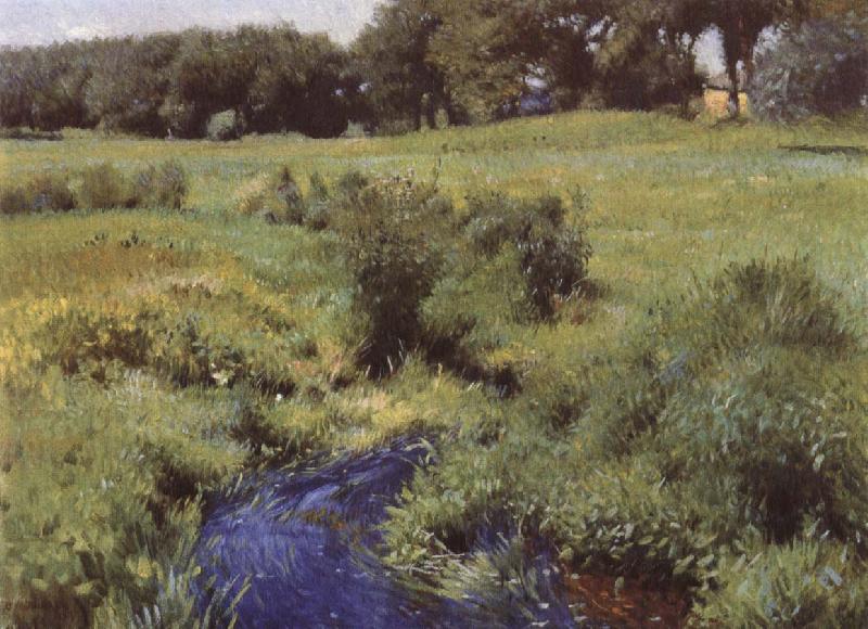 Dennis Miller Bunker The Pool oil painting image